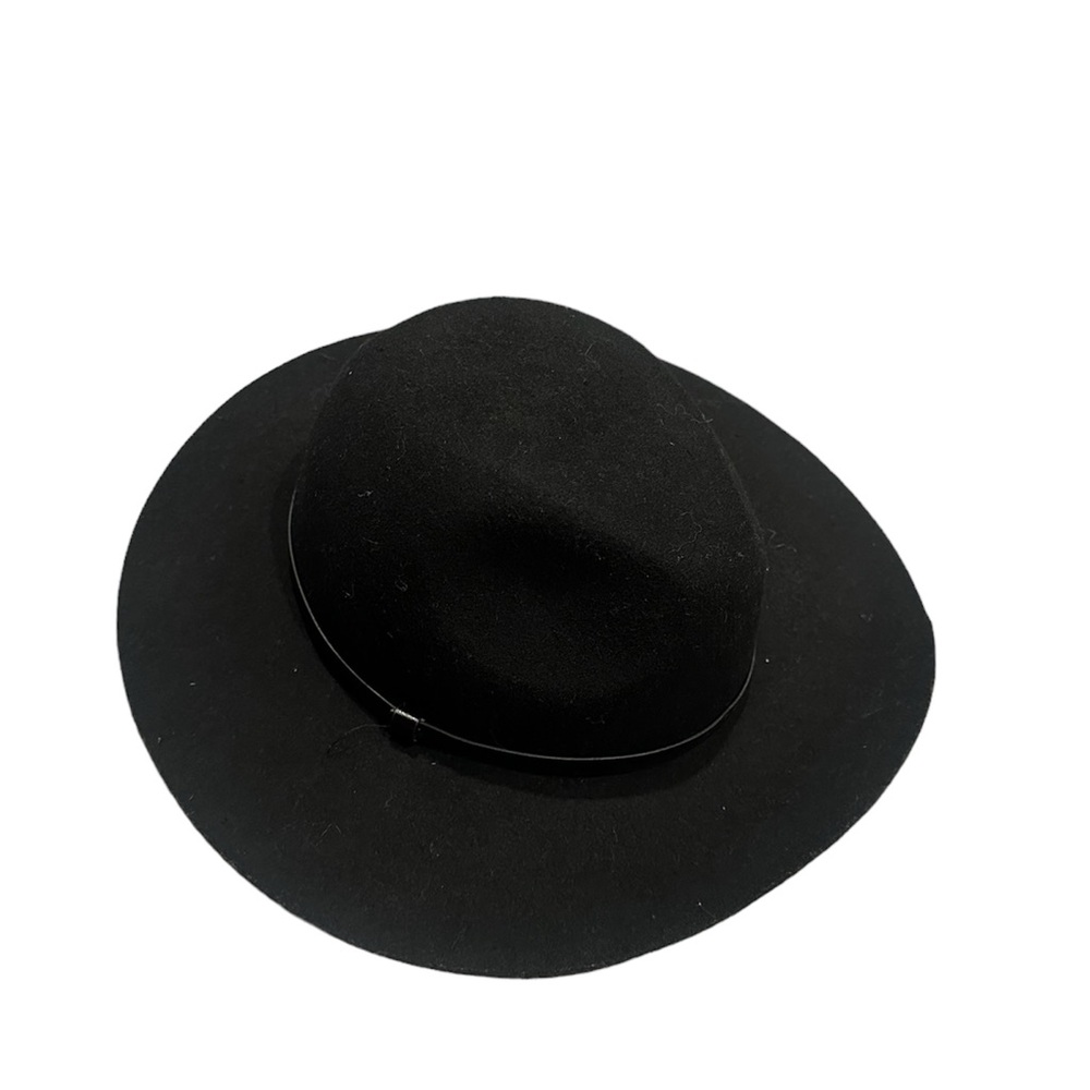 Black Floppy Hat